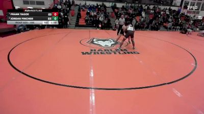 165 lbs Quarterfinal - Frank Tagoe, Arlington Heights (HERSEY) vs Jordan Fincher, Columbia (HICKMAN) (MO)