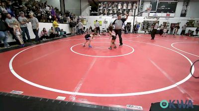 49-52 lbs Rr Rnd 5 - Isabella Vaughn, Skiatook Youth Wrestling 2022-23 vs Rosie Houdashelt, R.A.W.