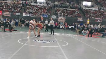 G - 190 lbs Cons. Round 4 - Keyenna DeRoche, Browning (Girls) vs Finlay Taylor, Ronan (Girls)