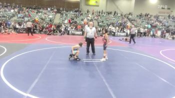 78 lbs Consi Of 4 - Jeriun Saing, Crusader Wrestling vs Colton Best, Predators WC