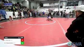 49 lbs Rr Rnd 2 - Remy Parrish, Claremore Wrestling Club vs Wrynlee Hauenstein, Pryor Tigers