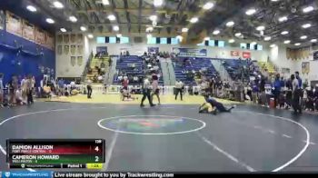 138 lbs Quarterfinals (8 Team) - Damion Allison, Fort Pierce Central vs Cameron Howard, Wellington