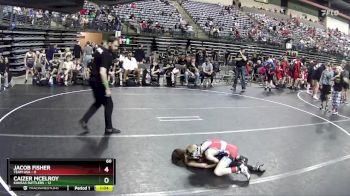 60 lbs Finals (8 Team) - Jacob Fisher, Team USA vs Caizer McElroy, Kansas Rattlers
