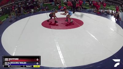 80 lbs Round 2 (8 Team) - Jre Whitford, Utah vs Ka&#699;alokuloku Walsh, Hawaii