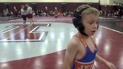 SPW-8 lbs Quarterfinal - Beckett Gibbs, East Buchanan vs Henry Bearbower, Jesup Mat Club