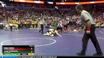 1 lbs Quarterfinal - Shea Parkis, Kuemper Catholic vs Gabe McGeough, MFL MarMac