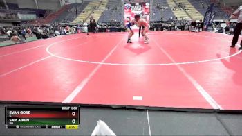 138 lbs Champ. Round 3 - Sam Aiken, WA vs Evan Gosz, IL