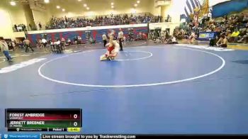 126 lbs Cons. Round 3 - Forest Ambridge, Sandpoint vs Jerrett Brebner, St. Maries