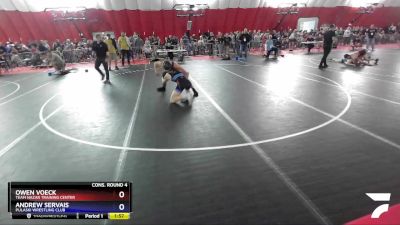 170 lbs Cons. Round 4 - Owen Voeck, Team Nazar Training Center vs Andrew Servais, Pulaski Wrestling Club