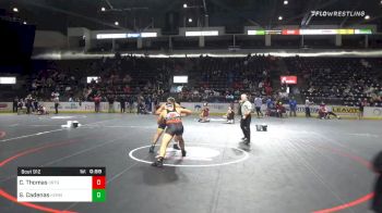 220 lbs 5th Place - Carter Thomas, Orting vs Sam Cadenas, Hermiston