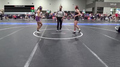 136 lbs Cons. Round 1 - Natalee Brown, Smoky Valley vs Clarenza Hollins, Ark City