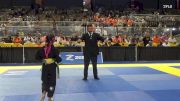 Casey Kaine Quenga vs Zoe Marlene Barnhardt 2025 Pan Kids Jiu-Jitsu IBJJF Championship