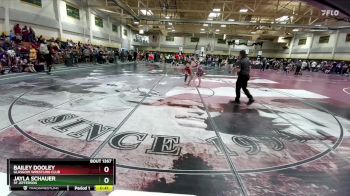 130 lbs Cons. Round 3 - Jayla Schauer, SF Jefferson vs Bailey Dooley, Glasgow Wrestling Club