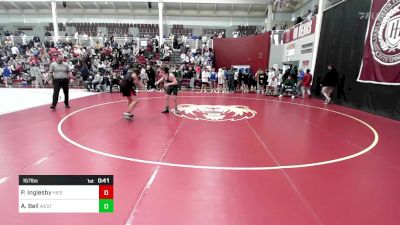 157 lbs Consi Of 32 #2 - Phillip Inglesby, Holy Innocents' Episcopal vs Anselm Bell, The Westminster School