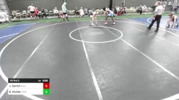 137 lbs Rr Rnd 2 - Jermaine Dortch, Roger Parker vs Brock Mulder, Arena Wrestling Academy