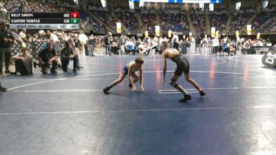 85 lbs Consy 3 - Billy Smith, Greensburg Salem vs Carter Temple, Seneca Valley