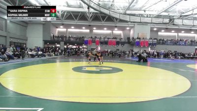 126 lbs Consi Of 16 #2 - Sara Ospina, Stamford vs Sophia Milner, Montville