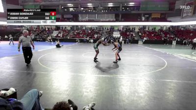 144 lbs Cons. Round 3 - Owen Cutler, Eagle vs Josiah Gonzalez, Caldwell