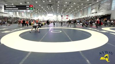 88 lbs Cons. Round 4 - Jackson Evans, Moravia Youth Wrestling vs Easton Bell, Pittsford Panthers Wrestling Club