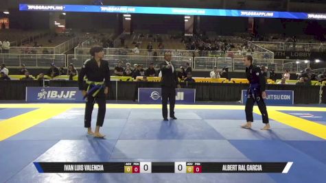 Ivan Luis Valencia vs Albert Ral Garcia 2025 Pan Jiu Jitsu IBJJF Championship