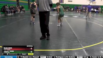 135 lbs Semifinal - Haley Vann, Cleveland vs Elsa King, Southridge