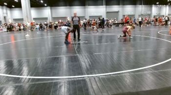 115 lbs Round 1 - Zander **Hausler, Heard Wrestling Club vs Dysen **Dixon, Rabbit Wrestling Club