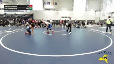 175 lbs Cons. Round 2 - Braxton Evans, Lil Hawks Wrestling Club vs Jamari Howard, Club Not Listed