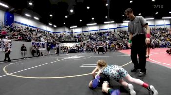 52 lbs Rr Rnd 2 - Rye Bowerman, Sulphur Youth Wrestling Club vs Addison Petry, Standfast