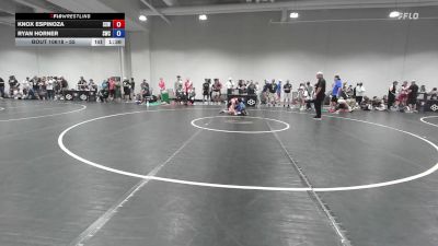 55 lbs Cons. Round 2 - Knox Espinoza, Surfside X Wrestling vs Ryan Horner, Seagull Wrestling Club