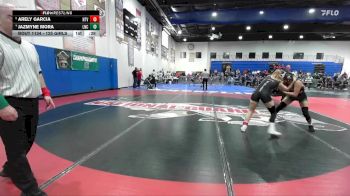 125 Girls Cons. Semi - Jazmyne Mora, Lincoln vs Arely Garcia, Holtville