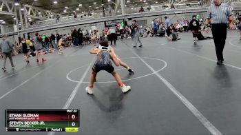 84 lbs Placement (4 Team) - Steven Becker Jr., Dragons United vs Ethan Guzman, Mat Warriors Black