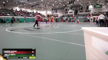 150 lbs Round 1 - Kaiden Dugan, Scecina Memorial vs Joelle Nieto, Kokomo