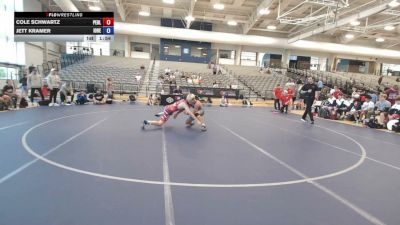 144 lbs Cole Schwartz, Pennsylvania Blue vs Jett Kramer, Iowa Red