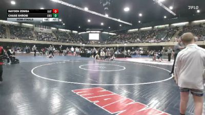 50 lbs Semifinal - Hayden Zemba, Easton vs Chase Shrom, Chestertown