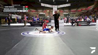 Quarters - John Thomas, Orange County RTC vs Michael Gavrilyuk, Sacramento Wrestling Bears