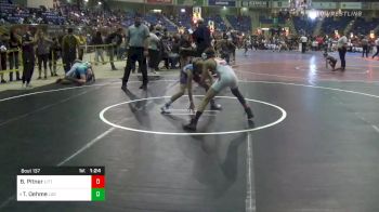 Quarterfinal - Brody Pitner, Little Hammers Wrestling Club vs Trevon Oehme, Legends Of Gold