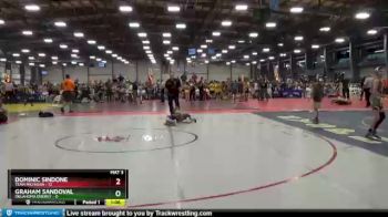 56 lbs Round 3 - Dominic Sindone, Team Michigan vs Graham Sandoval, Oklahoma Energy