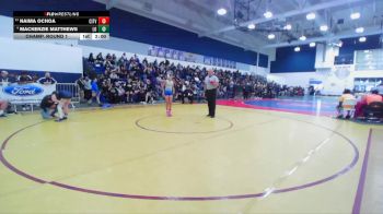 105 lbs Champ. Round 1 - Naima Ochoa, Gahr vs Mackenzie Matthews, Los Osos