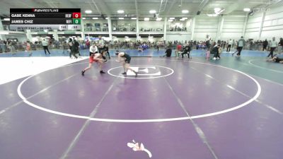88 lbs Consi Of 16 #1 - Gabe Kenna, Bedford vs James Chiz, Refinery WC