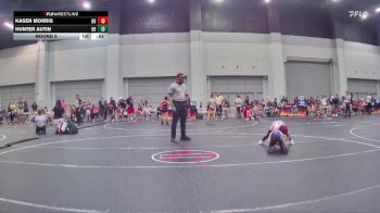 55 lbs Round 5 - Hunter Autin, Backyard Brawlers vs Kasen Morris, Backyard Brawlers