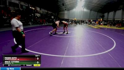 285 lbs Quarters & 1st Wb (16 Team) - Moses Soto, Amarillo Tascosa vs Brice Cothrin, Amarillo