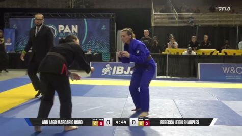 Rebecca Leigh Sharples vs Ann Lago Marcario Bord 2026 Pan Jiu Jitsu IBJJF Championship