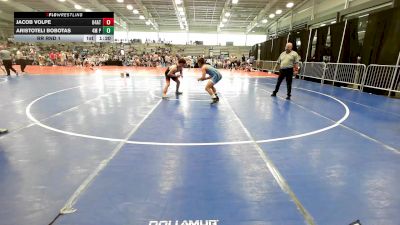 126 lbs Rr Rnd 1 - Jacob Volpe, 84 Athletes Black vs Aristoteli Bobotas, 4M Power