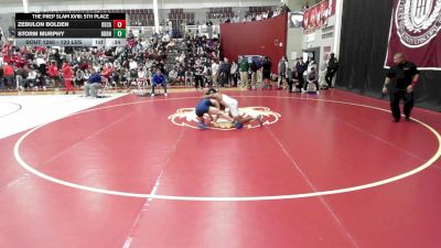 120 lbs 5th Place - Zebulon Bolden, DeMatha Catholic vs Storm Murphy, Boyd Buchanon