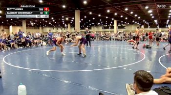 175 lbs Round 2 Champ & Wb (32 Team) - Zachary Crosthwait, Team GATA vs Troy Thomas, Team Rich Habits White
