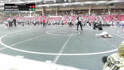 45 lbs Cons. Round 2 - Lily Brown, Pittsburg vs Millie Baxter, Andover