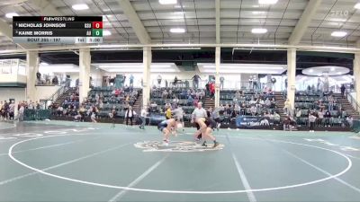 197 lbs 1st Place Match - Nicholas Johnson, Glenville State vs Kaine Morris, Ashland