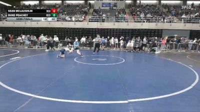 78 lbs Semifinal - Sean McLaughlin, Richboro vs Duke Peachey, Reedsville
