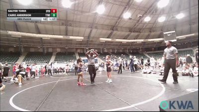 75 lbs 3rd Place - Salyer Torix, Sperry Wrestling Club vs Cairo Anderson, TTWC Red