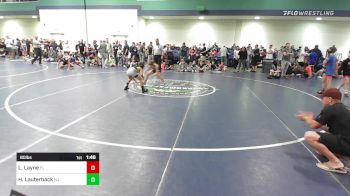 80 lbs Round Of 16 - Lucas Layne, FL vs Hayden Lauterback, NJ